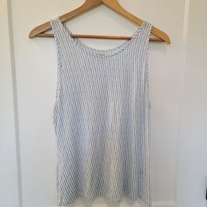 Daisy Fuentes Striped Tank ~ Large